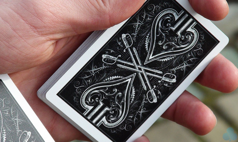 Deck Bicycle Guardians Playing Cards by Theory11 Black Magic Cardistry