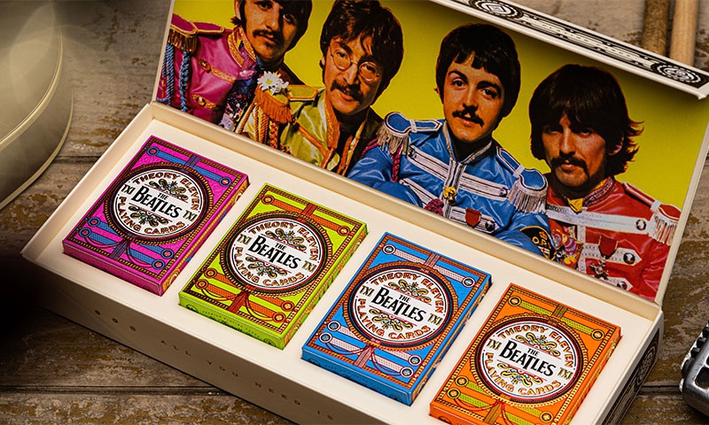 The Beatles Box Set • Buy playing cards & magic props