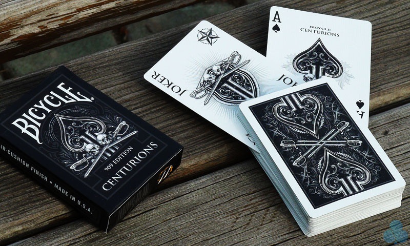 Deck Bicycle Guardians Playing Cards by Theory11 Black Magic Cardistry