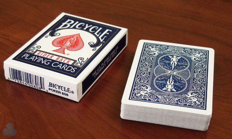 Double back bicycle discount cards