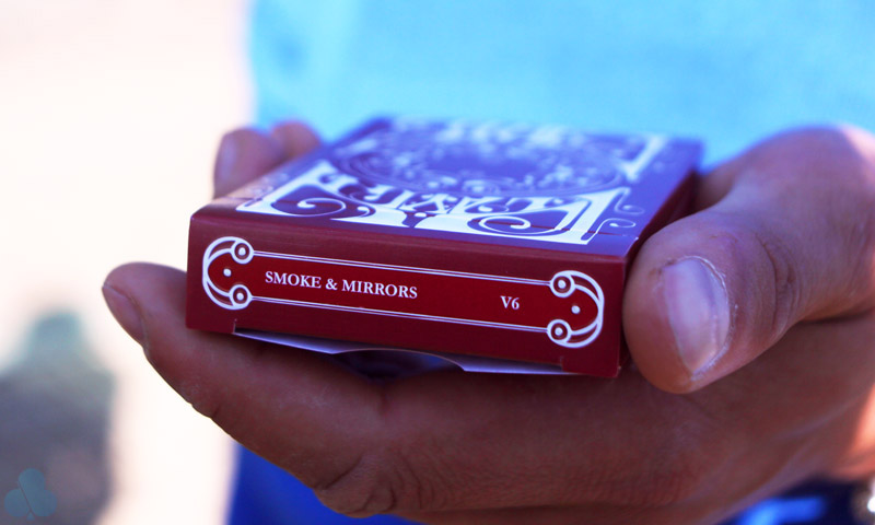 Smoke & Mirrors 6こ Smoke & Mirror V6 Red - Playing Cards Wiki トランプ